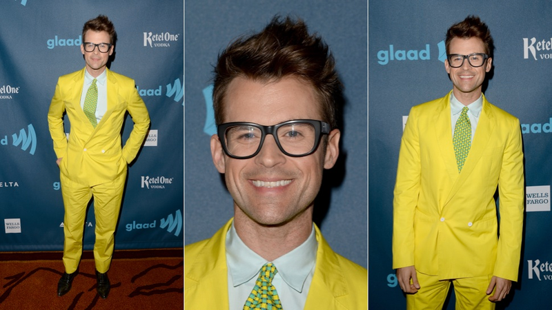 Illustration for article titled Campy Fashion & Visible Nipples at the GLAAD Media Awards